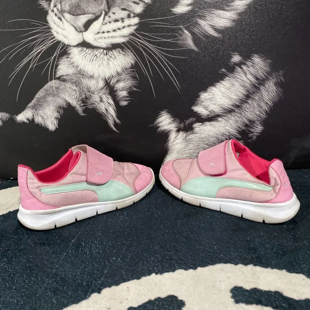 Puma Bao 3 190942-09 Athletic Sneaker Girls 3C Pink Synthetic Cushioned Walking